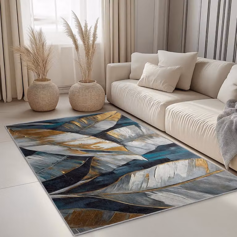 Mila Home - Modern Rechthoekig Vloerkleed - Wasbaar en Antislip - Voor Woonkamer, Slaapkamer, Keuken en Hal