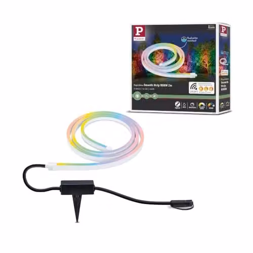 Paulmann Plug & Shine LED buitenverlichting Strip Smart Home Zigbee RGBW wit 2m IP67 dimbaar