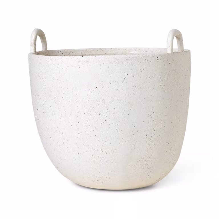 Ferm Living Speckle pot Off white Ø30 cm