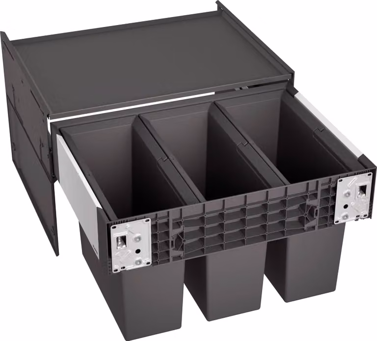 Blanco Select II 60/3 afvalsysteem 45 liter, geschikt voor kastbreedte 60 cm