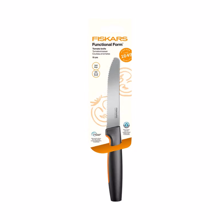 Fiskars Functional Form tomatenmes van roestvrij staal