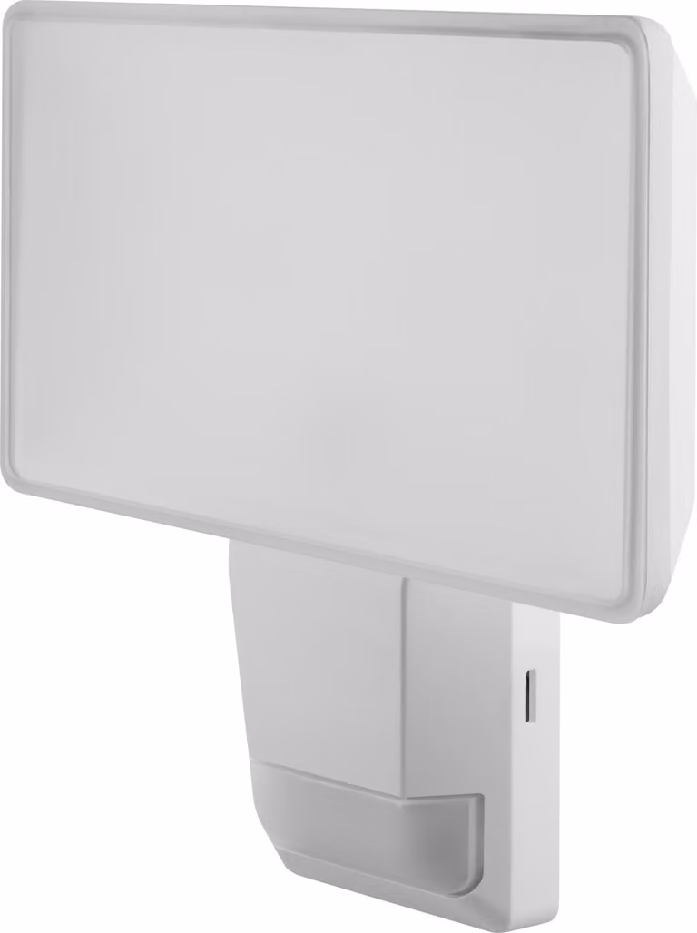 Osram LED-schijnwerper met sensor, 27W, neutraal wit, 3000lm, IP55, kantelbaar voor buitenruimtes en parkeerplaatsen