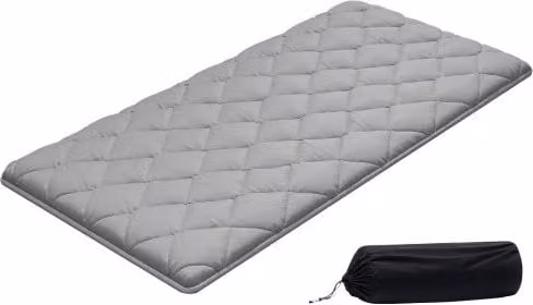 Vevor Japanse futonmatras, grijs, B/D/H: 203,2 x 99,1 x 6,35 cm