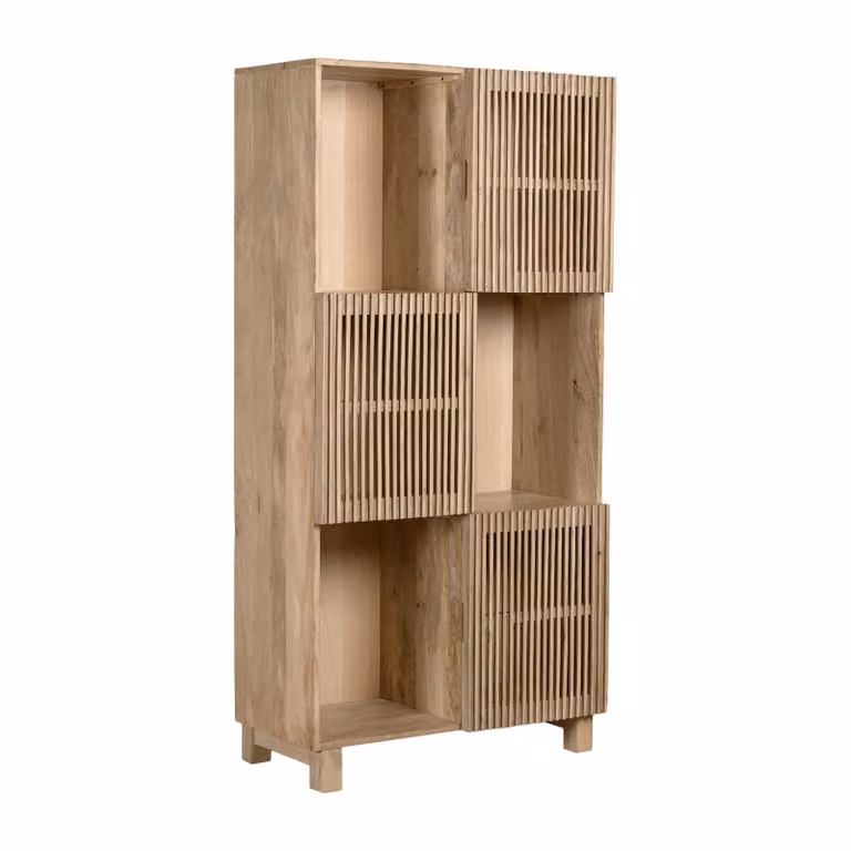 Lewis & Loft Wandkast Lucille - Bruin - Mangohout