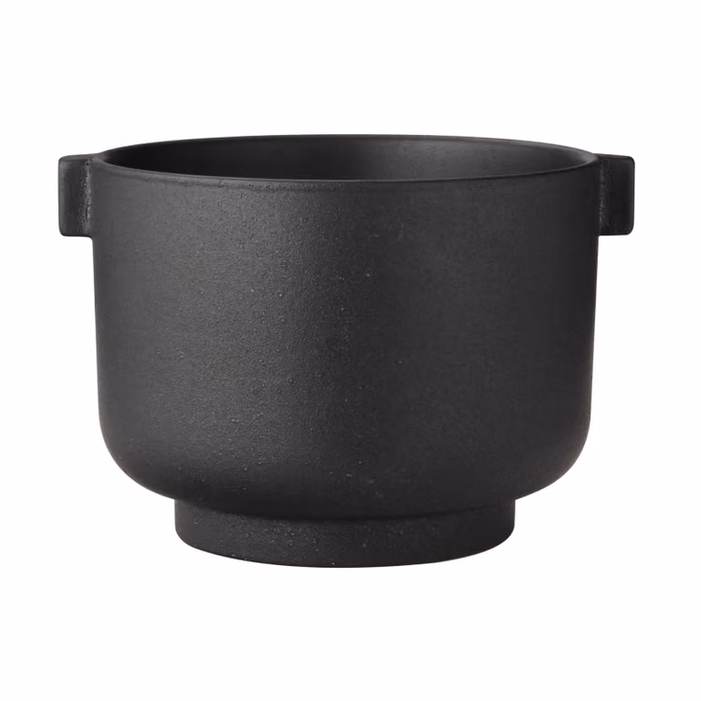 ERNST bloempot met oor H 15 cm Ø 19,5 cm