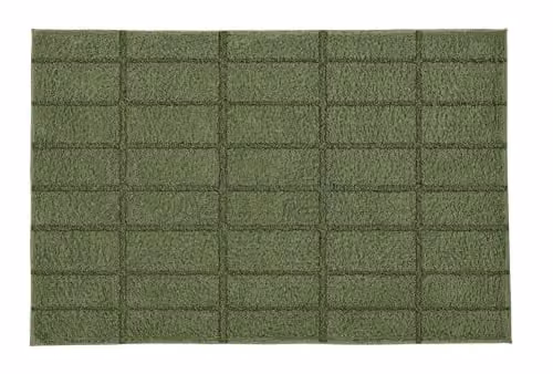 Kleine Wolke Badmat Tiles Groen B: 70 cm, D: 120 cm