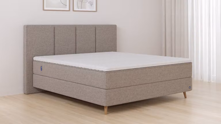 BRUNO Original boxspring Aurora Taupe B/D: 180 x 200 cm