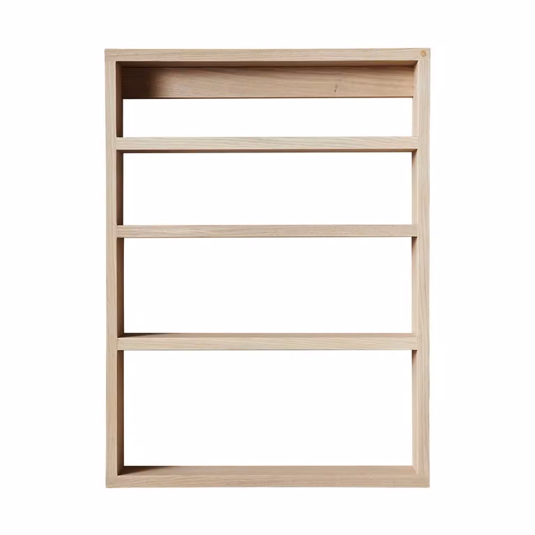 Andersen Furniture A-Podium wandrek ladder Oak B: 70 cm, D: 10 cm, H: 52 cm