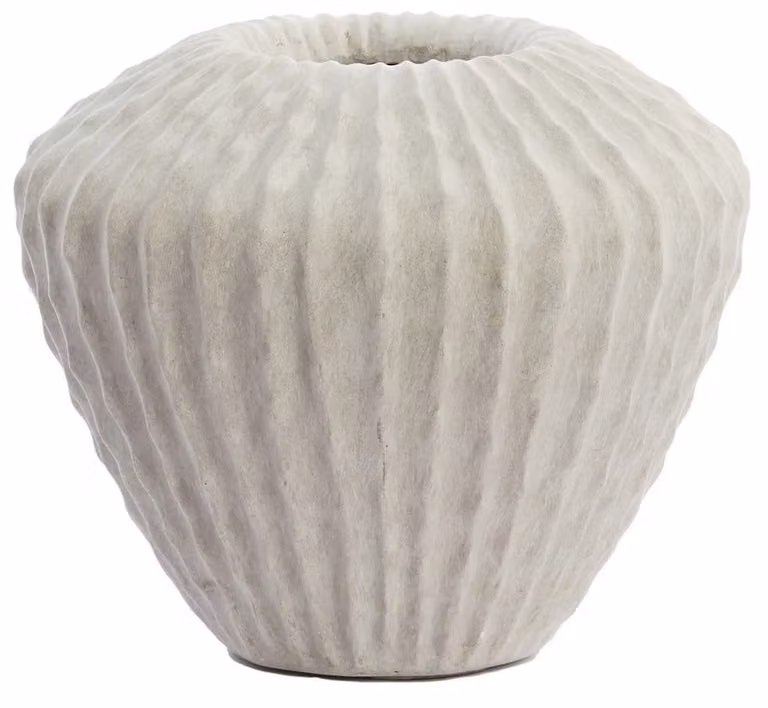 Light - Living Vaas Deco Cacti beige, Diameter: 55 cm, Hoogte: 45 cm