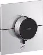 Axor ShowerSelect ID HighFlow Thermostaat Inbouwmodel Vierkant Geborsteld Messing