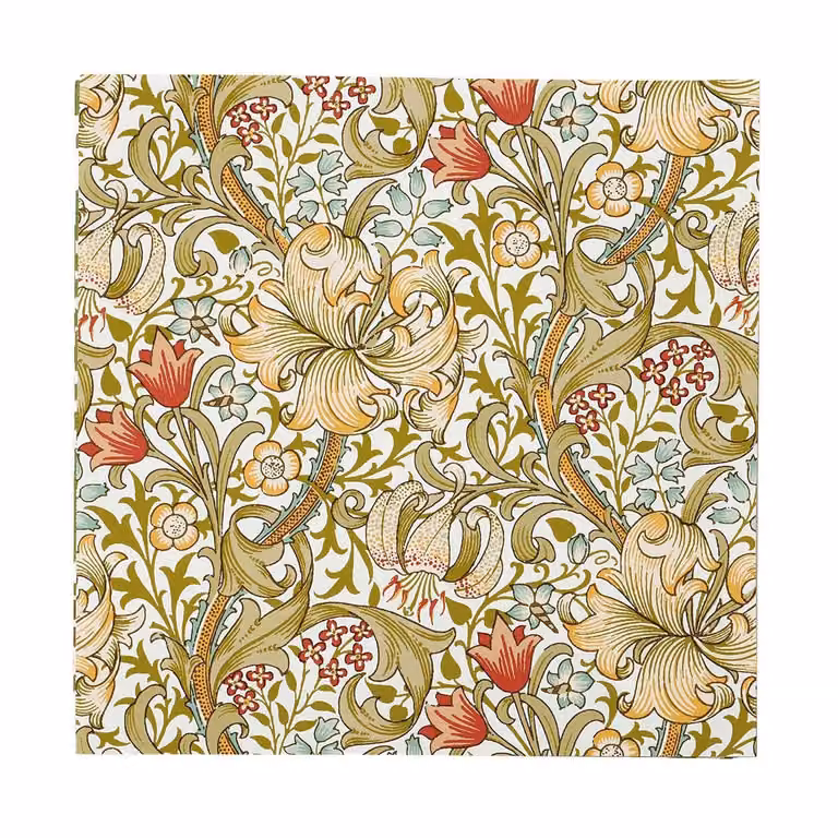 Klippan Yllefabrik Golden Lily servet 20-pack Multi 33x33 cm