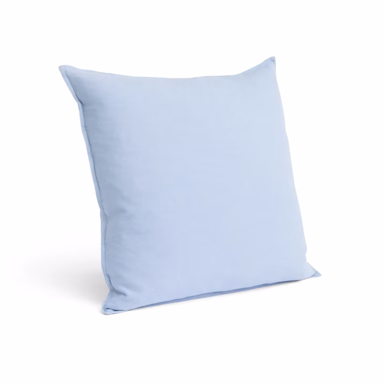 HAY Linnen kussen lichtblauw 60 x 60 cm