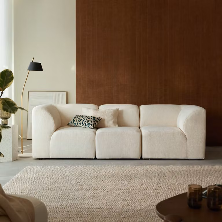 Tikamoon Vénus Modulaire 3-zits Bank - Beige