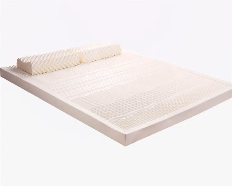 Natuurlijke Latexmatras met 7 Comfortzones - Wit - B/D: 90 x 190 cm