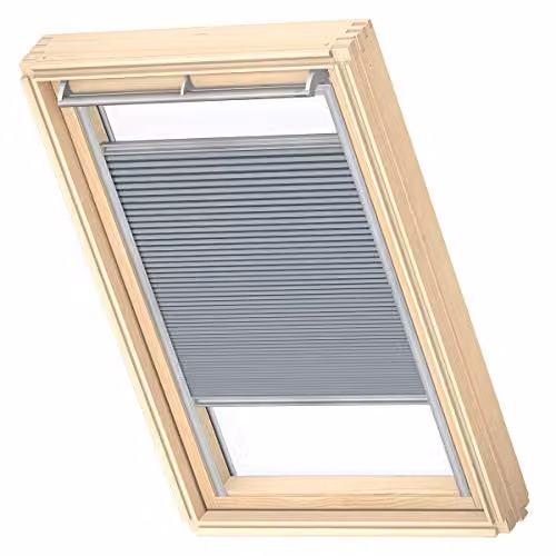 VELUX Dakraam Verduisterend Plisségordijn FHC, PK08, Grijs