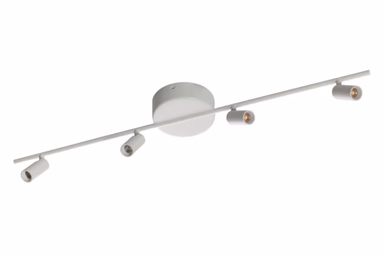 ETH Minora 4-lichts led plafondlamp - wit