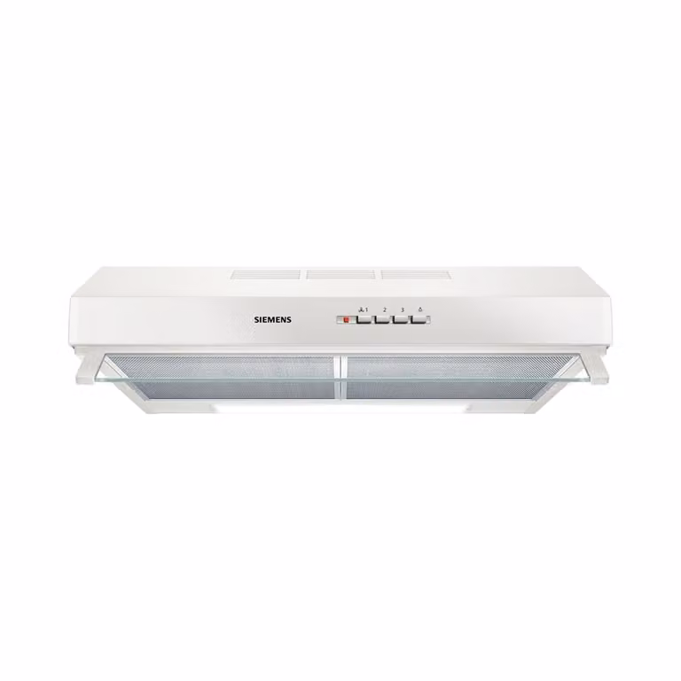 Siemens LU 63 LCC 20 Inbouw afzuigkap onderbouw Wit, Breedte: 60 cm, 3 standen, LED-verlichting, 350 m³/h