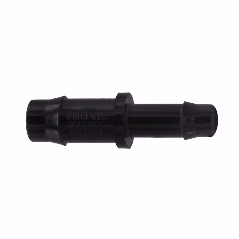 Ubbink slangverbinder recht zwart 9 x 13 mm