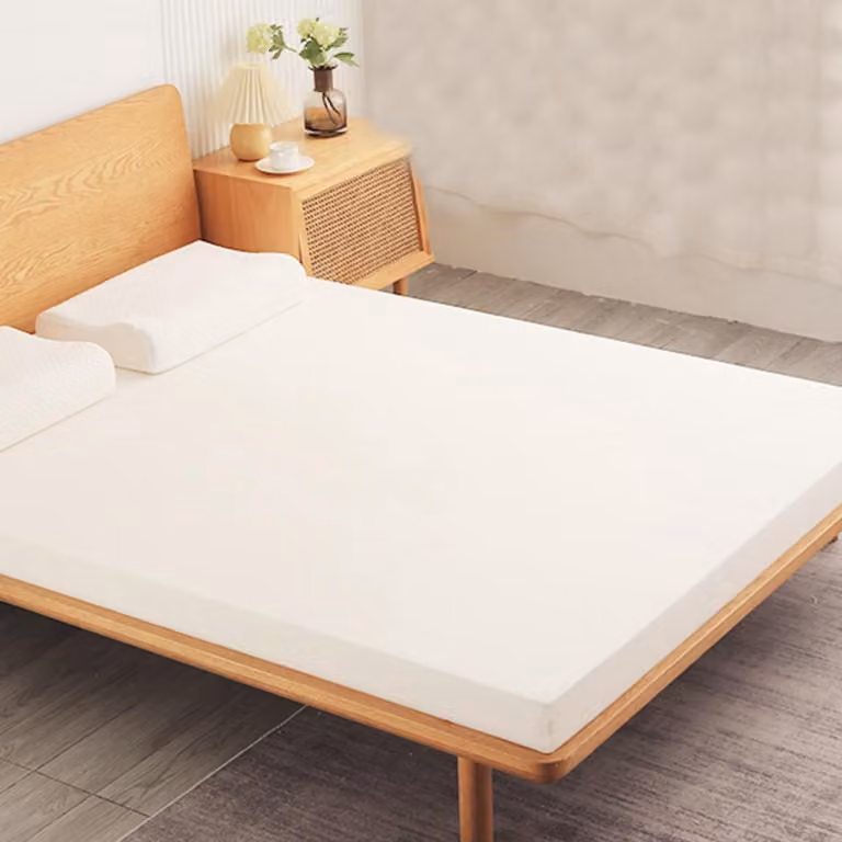 Grijs Vloerfuton Matras - Comfortabele Slaapmat Topper met Hoge Dichtheid Spons - 85 x 190 cm