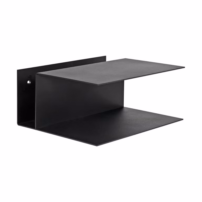 Ferm Living Lager wandnachtkastje zwart B: 15,5 cm, D: 35 cm, H: 30 cm