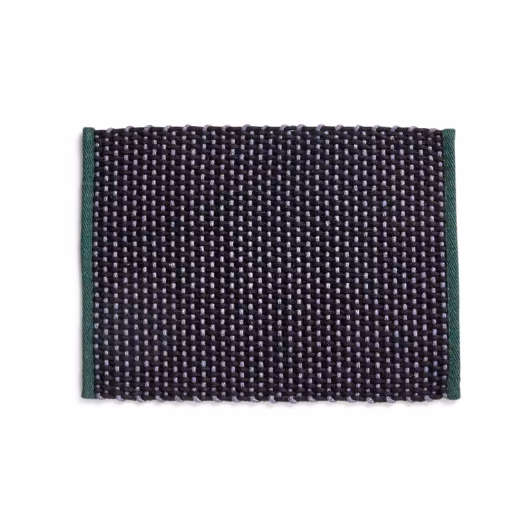 HAY deurmat Green/Black B: 50 cm, D: 70 cm