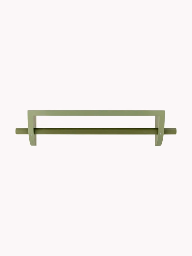 Bloomingville Mini Mingus wandplank Groen B: 60 cm, D: 12 cm, H: 14 cm