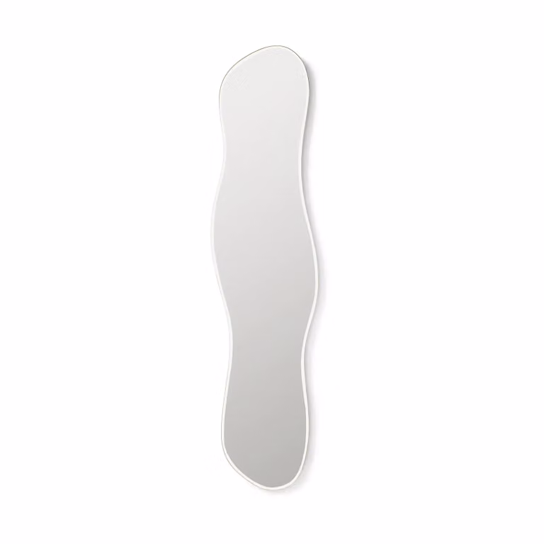 Ferm Living Pond spiegel, goud, rond, wandmontage