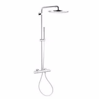GROHE Rainshower SmartActive 310 Doucheset, Chroom, Wandmontage, 111,8 cm x 1,75 m, G1/2 aansluiting