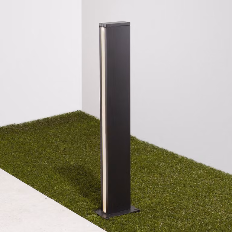 Lyora Sasso moderne LED-tuinlamp grijs 70 cm