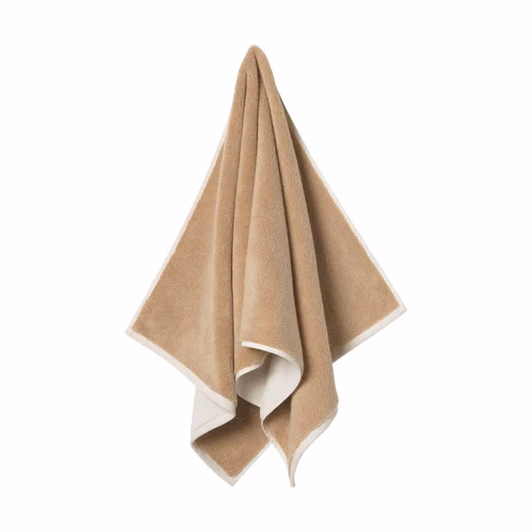 Ferm LIVING Ekko handdoek Cashmere-off-white, 50 x 100 cm