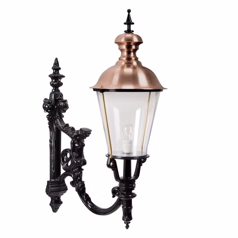 Muurlamp Royal XL oudhollands zwart KS Verlichting