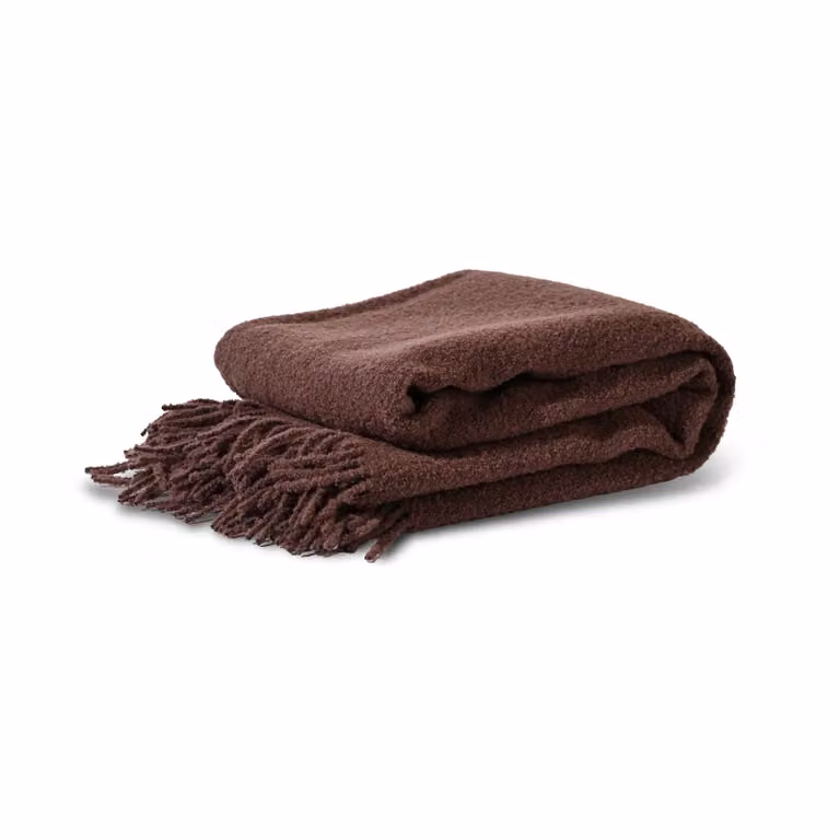 Byon Franca plaid Bruin 130 x 170 cm