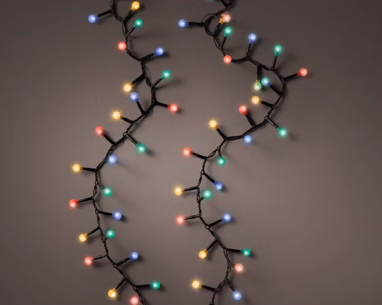 Lumineo Led Cherry Compact Kerstverlichting met 350 Multi Color Lampen