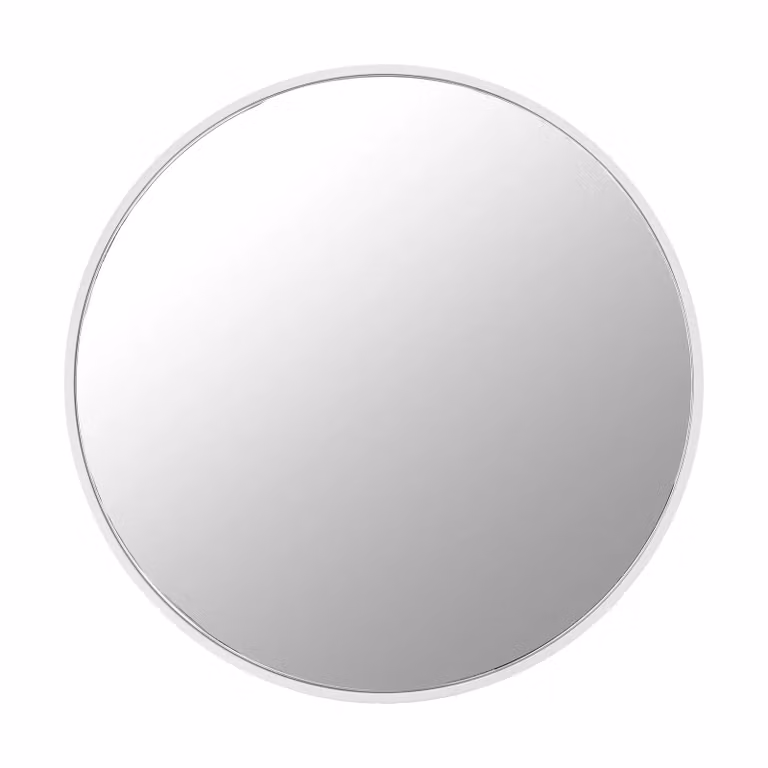 Scandi Living Sphere wandspiegel Wit Ø80 cm
