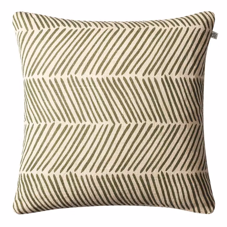 Chhatwal & Jonsson Rama kussenhoes Cactus green 50 x 50 cm