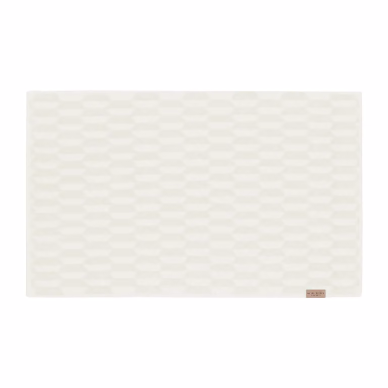 Mette Ditmer Geo badmat Off white 50 x 80 cm