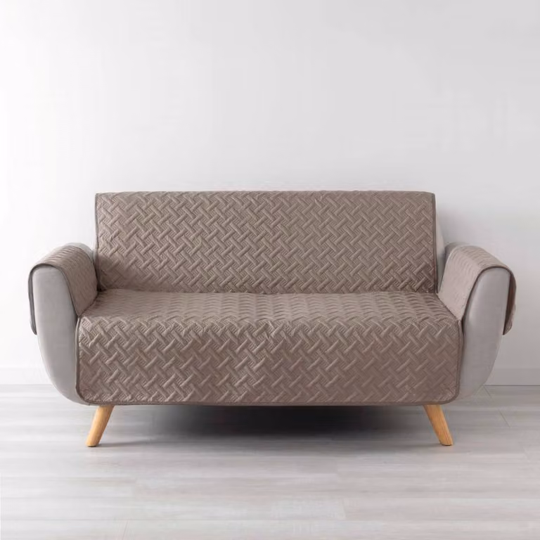 Douceur d'intérieur WELL bankhoes, gewatteerd microvezel, 279 x 179 cm
