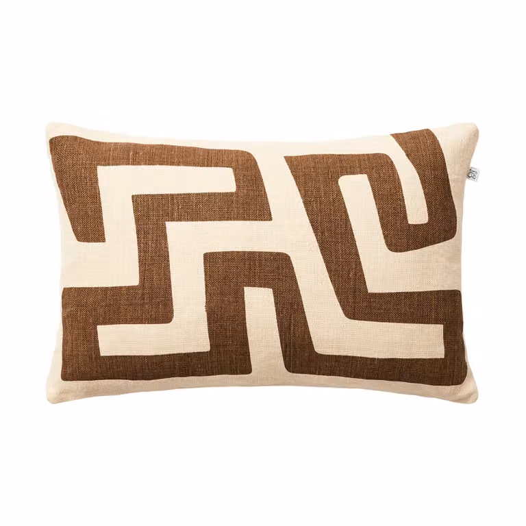 Chhatwal & Jonsson Nagra kussensloop Taupe 40 x 60 cm