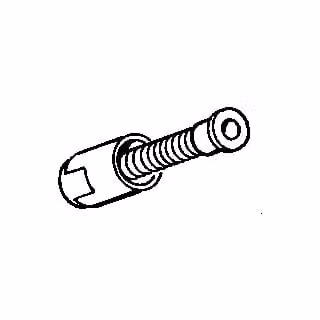 Hansa Doucheslang, Verchroomd, Lengte: 150 cm, Aansluiting: M15x1/2"