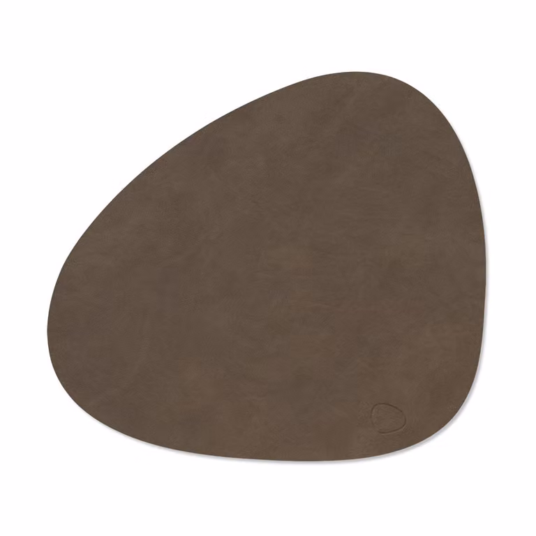 LIND DNA Nupo placemat curve M Caviar