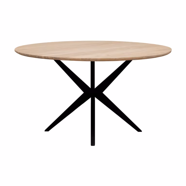 Kick Collection eettafel Havard rond - 140 cm - naturel