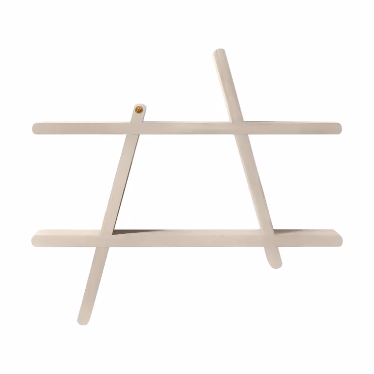 Andersen Furniture A-Shelf Special Edition wandplank ladder light beige B: 52 cm, D: 9 cm, H: 46 cm