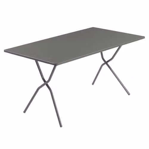 Lafuma Opvouwbare Tuintafel Grijs B: 140 cm, D: 70 cm, H: 72 cm