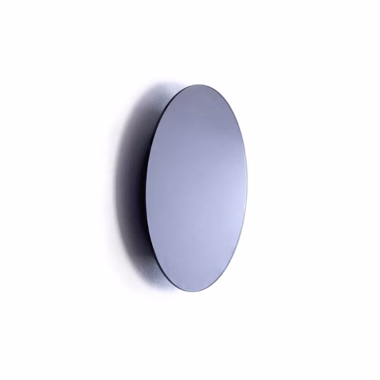 Lyora Spiegel met LED-ringlamp chroom - Wandmontage