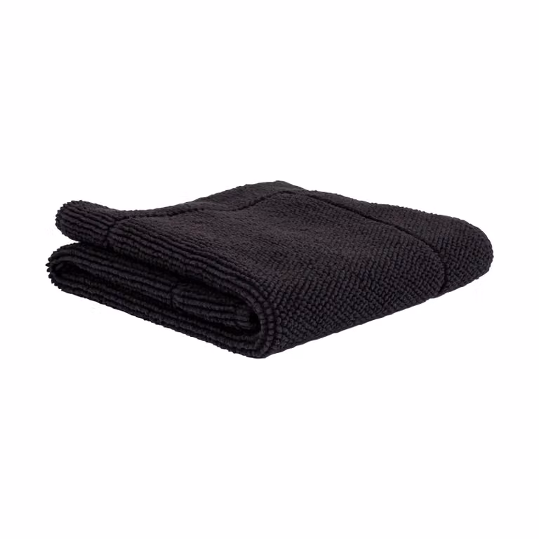 Mille Notti Portofino Badmat Antraciet, Breedte: 60 cm, Lengte: 90 cm