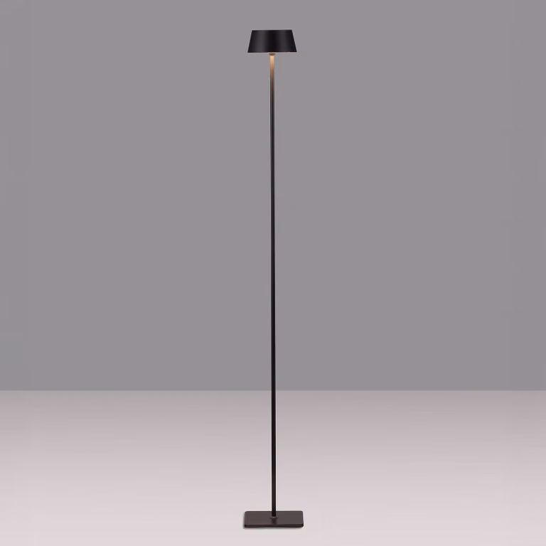 Lyora Oplaadbare LED-vloerlamp Persea antraciet
