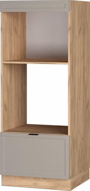 Vicco Fame-Line Magnetronkast GrijsBeige 60 cm breedte, Model 50385
