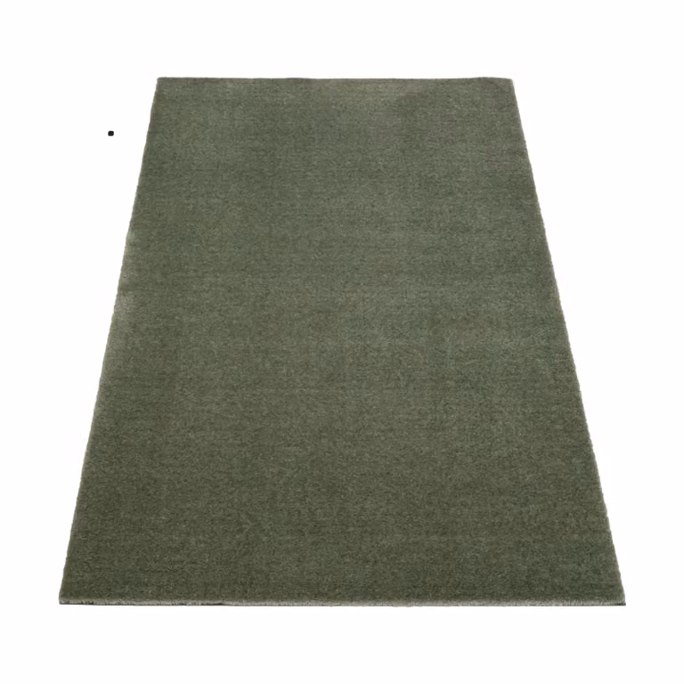 Tica Copenhagen Unicolor gangloper vloerkleed Dusty green, 67 x 120 cm