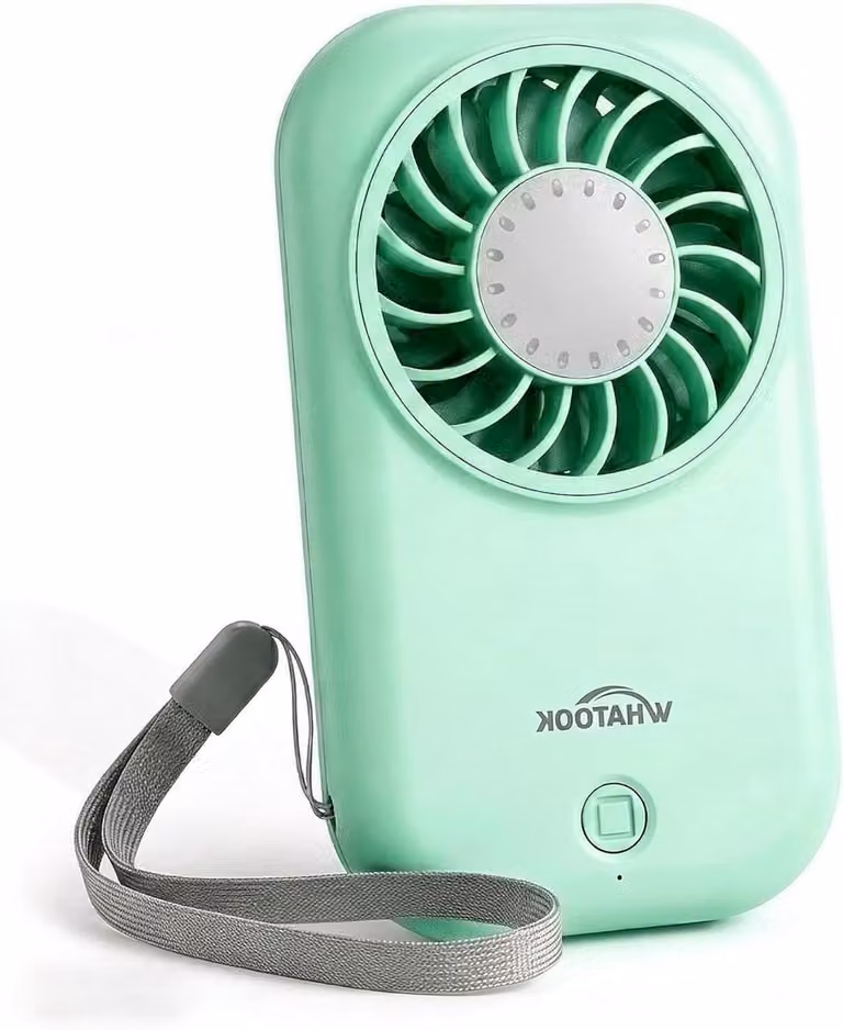 Mini Handventilator Groen - Draagbare Turbo Ventilator met 11000 RPM en Ultralicht Design