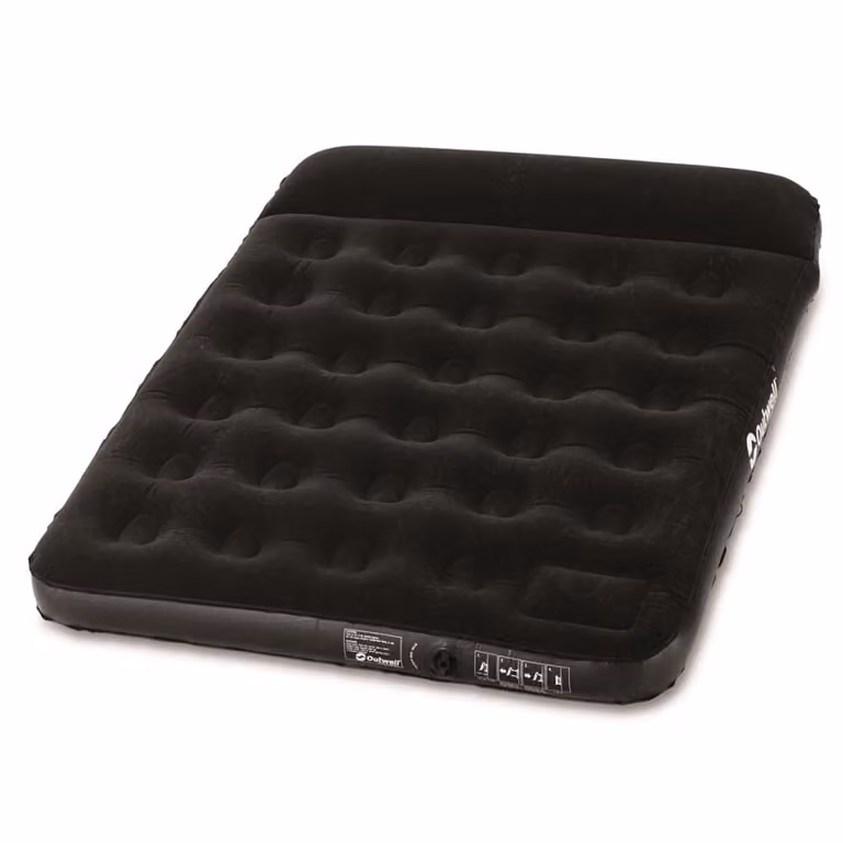 Outwell Flock Classic dubbele luchtmatras met ingebouwde luchtpomp voor binnen en buiten